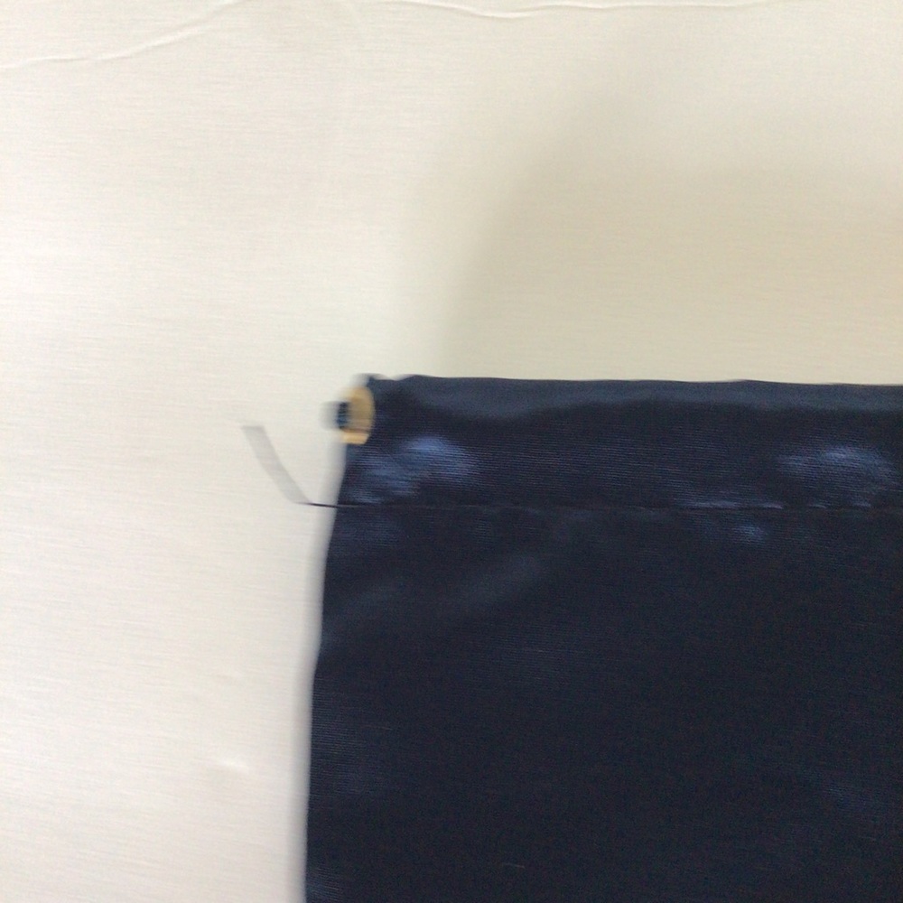 SERGIO ROSSI BLUE SATIN DUSTBAG - Picture 6 of 7